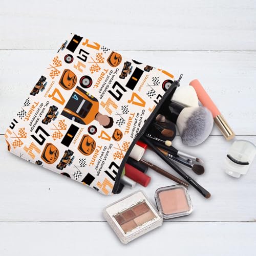 WZMPA Racing Fans Cosmetic Bag Racing Lover Gifts Ok What Damage Do You Have Talent Zipper Pouch Bag Racing Merchandise (4 Talent) - Image 4