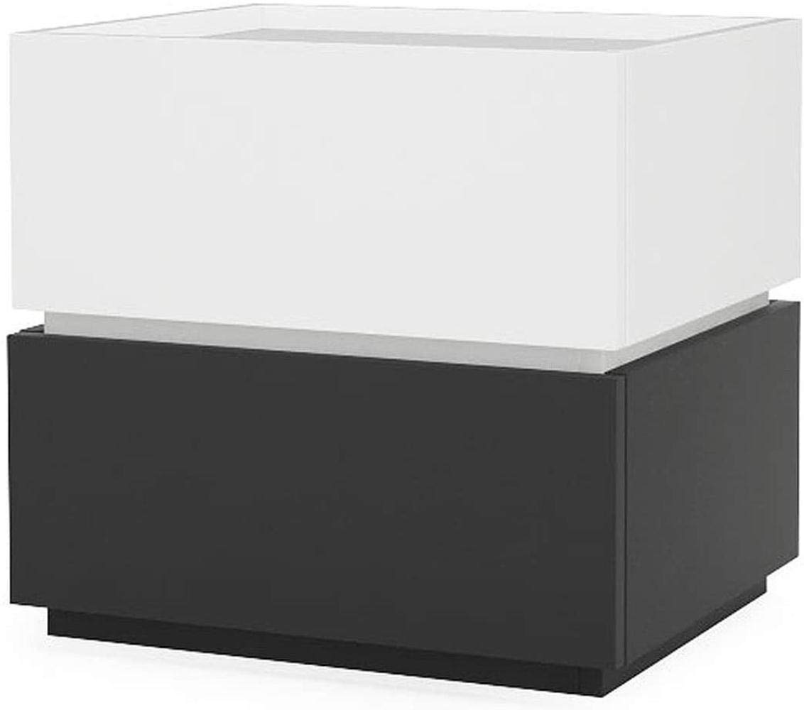 Meuble de rangement pour chambre et table d'appoint en bois chaleureux