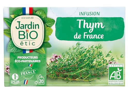 Jardin BIO étic - Infusion Thym 20 unités - 28g