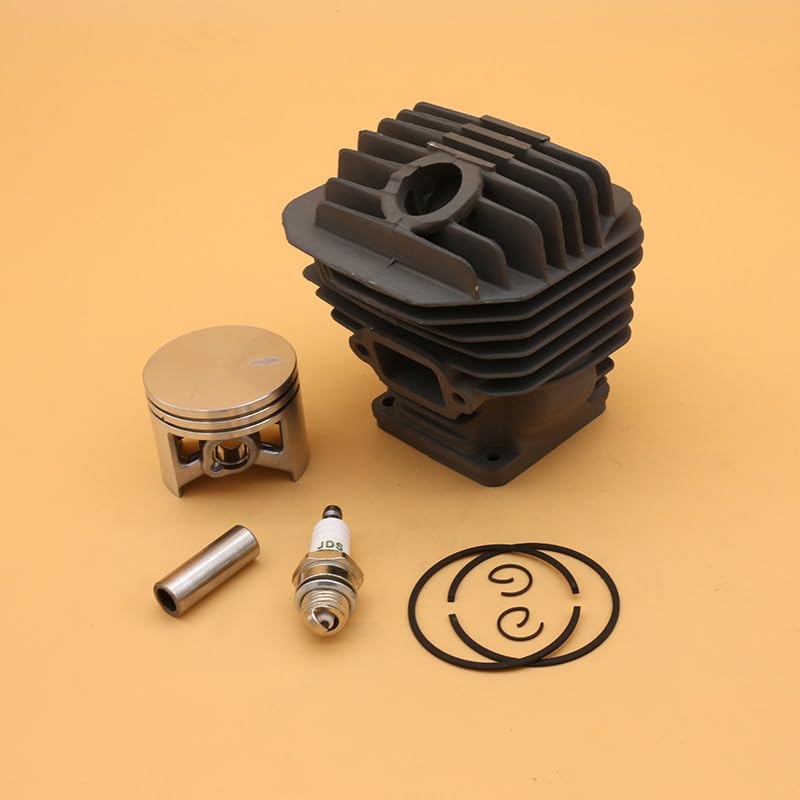 Bujía de pistón de Cilindro de 50mm y 52MM Compatible con Stihl MS440 044, Piezas de Repuesto for Motor de Motosierra de jardín [Reemplazo](Expand MS440 52MM)