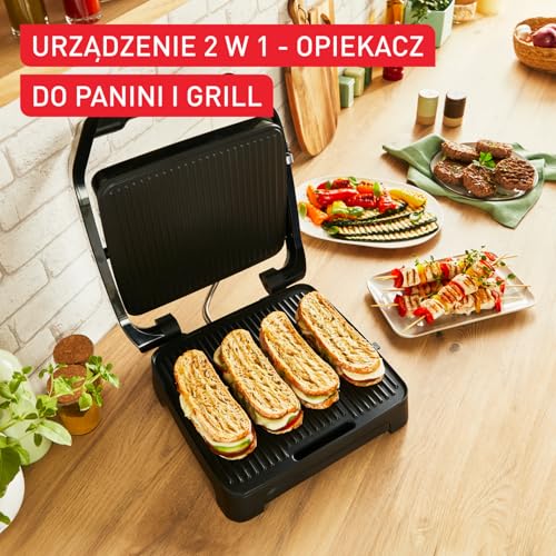Tefal GC271810 Contact Grills & Paninis, Stainless Steel/Black - Image 5
