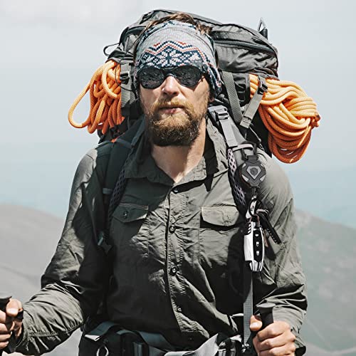 Oaridey Retractable Keychain Heavy Duty, Badge Reels Retractable, Tactical Id Badge Holder With Upgraded Zinc Alloy Carabiner, 31.5'' Coated Steel Cord, Bearing 8.0 Oz- 1 Pack #TOP5