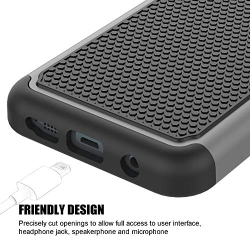 Galaxy S7 Case, Syoner [Shockproof] Defender Protective Phone Case Cover For Samsung Galaxy S7 (5.1", 2016) [Gray] #TOP3