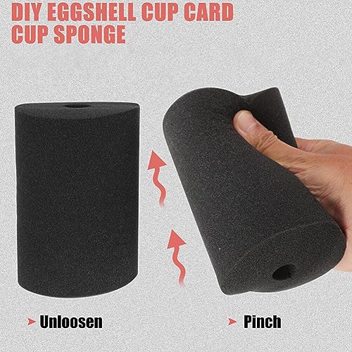 TEHAUX Cup Turner Inserts Sponge, 8Pcs Inserted Sponges Cup Turner Replacements Rotary Sponges Pipe Tumbler Inserts Accessories - Image 4