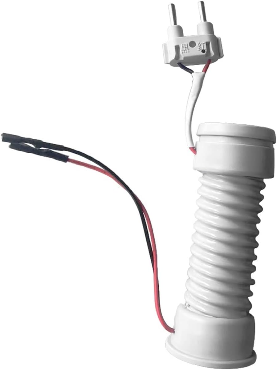 McbeAn Electrified Hose with two-pin plug and wire terminals