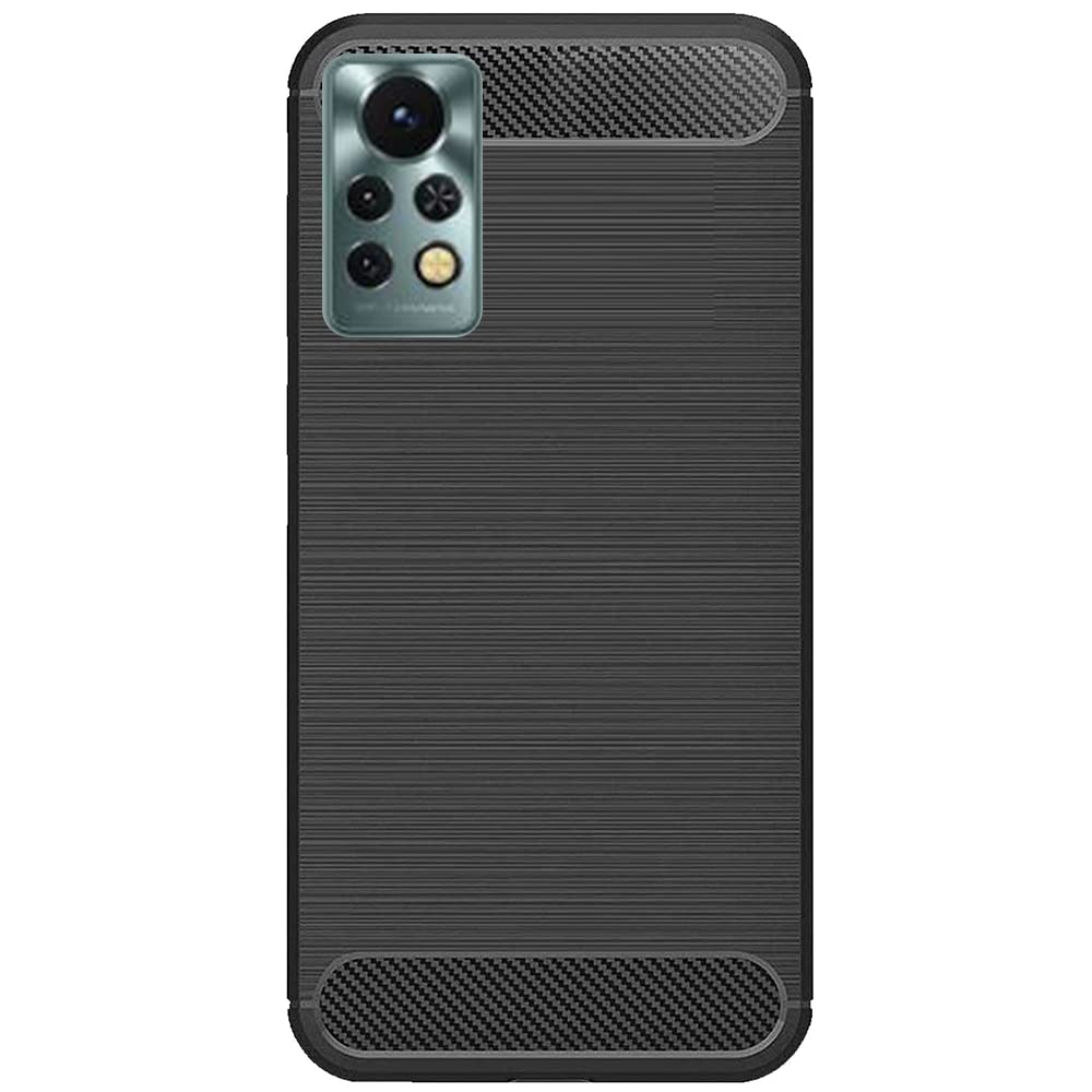 Pinaaki Enterprises Back Cover Case for Infinix Note 11s / Infinix Note 11s Cases & Covers (Carbon Fibre Rugged Armour Black Colour) (B09W36LT9Q) Amazon Price History, Amazon Price Tracker