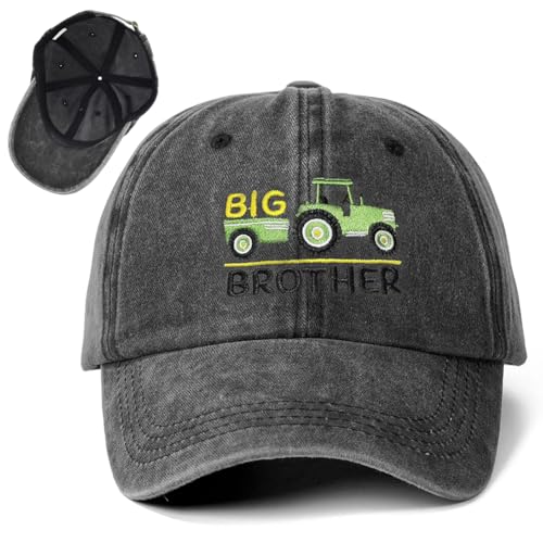 Casquette tracteur enfant et chapeau de soleil d'été réglable à visière excavatrice