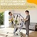EZ Assistive Sit to Stand Patient Lift Sling for Elderly & Disabled Transfer,Medical Sling for Home Use Assist Device, 500lbs SWL
