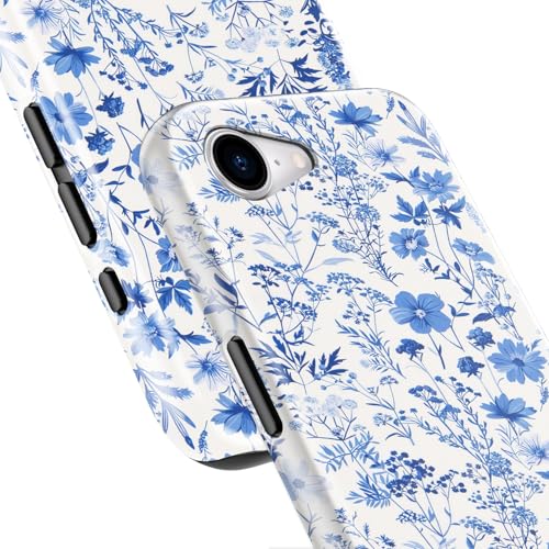 Coque iPhone 16e fleur sauvage antichoc pour éviter les fissures d'écran - 5