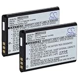 vhbw 2X Akku Ersatz für Midland BATT11L für Videokamera Camcorder (1100 mAh, 3,7 V, Li-Ion)