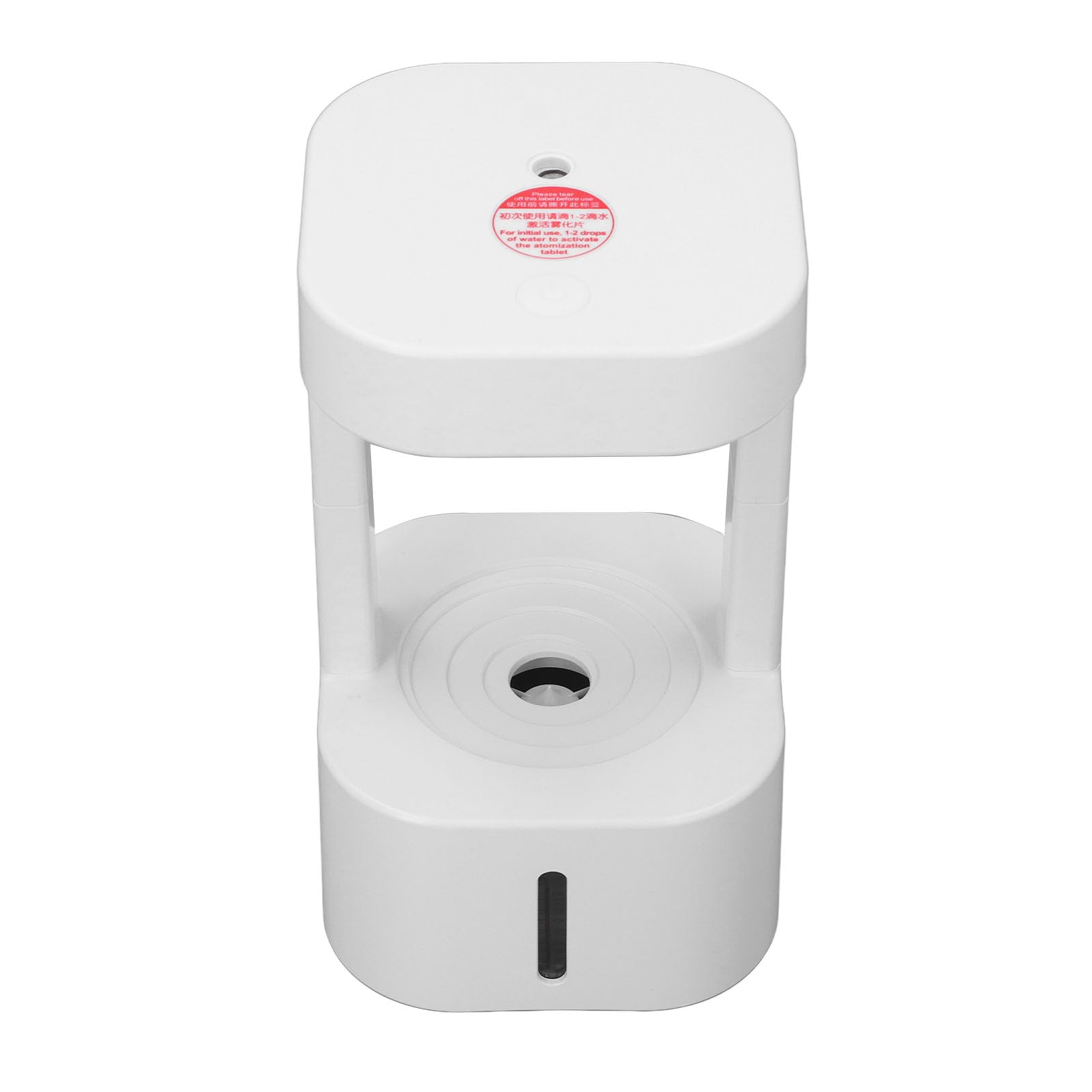 FTVOGUE Umidificatore a Nebbia Fredda Anti Gravità, Diffusore per Oli Essenziali 2 in 1 con Luci Notturne 7 Colori e Telecomando, Serbatoio 580ml per Camera da Letto e Ufficio