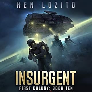 Insurgent Audiolibro Por Ken Lozito arte de portada