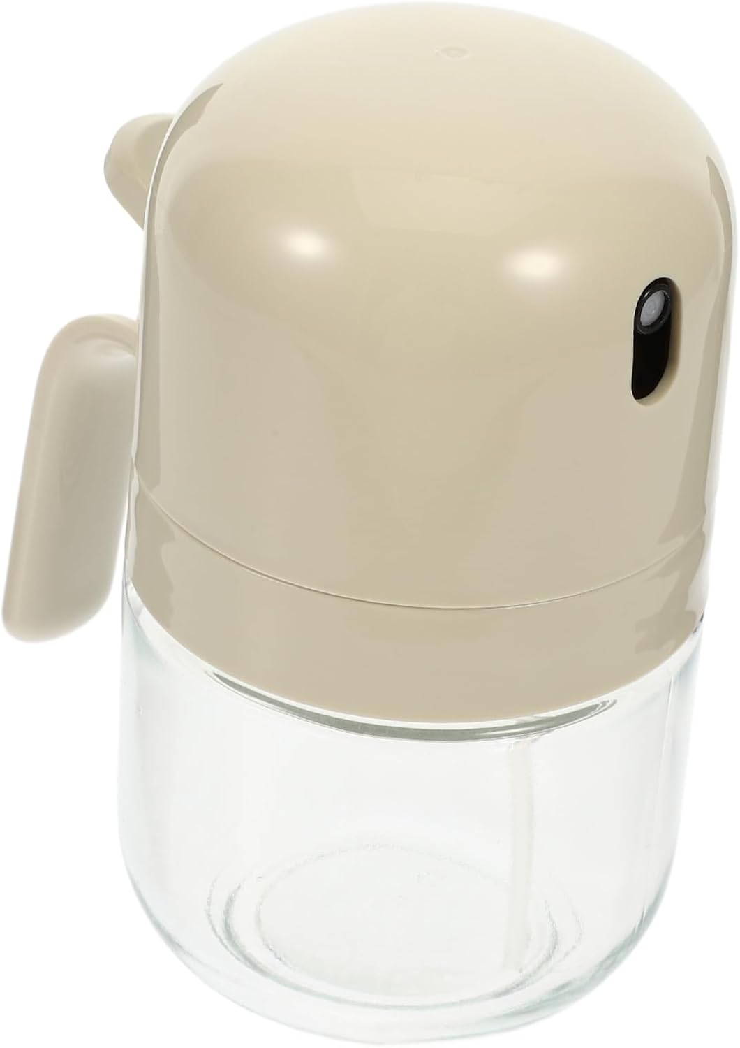 300m Automatic Oil Dispenser Bottle Kitchen Sauce Storage Container for Oil Soy Sauce Vinegar Reusable Glass Design Easy to Use Space-saving Capacity