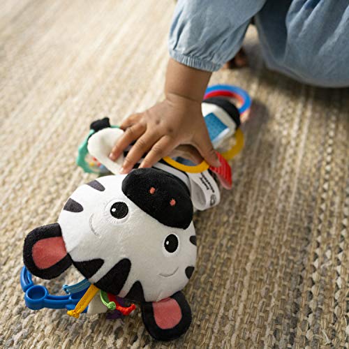 Baby Einstein Zen's Sensory Play Plush Stroller Activity Toy, Ages Newborn, Multicolor #TOP4