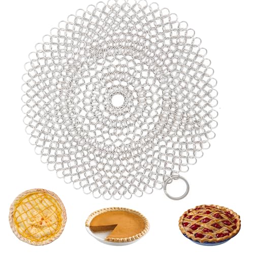 Leoezx Pie Weights for Baking, Stainless Steel, 316 Chain