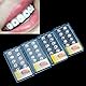 YO-HAPPY 10pcs / Box 2mm Dental Bunte Kristallzahn Modeschmuck Edelstein Dekor mit Box