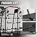 Mikolo M4 & M4 Ultra Smith Machine with Cable Crossover System, Multi-Function Power Cage Squat Rack for Home Gym, Power Rack and Packages (REDPL Bench)