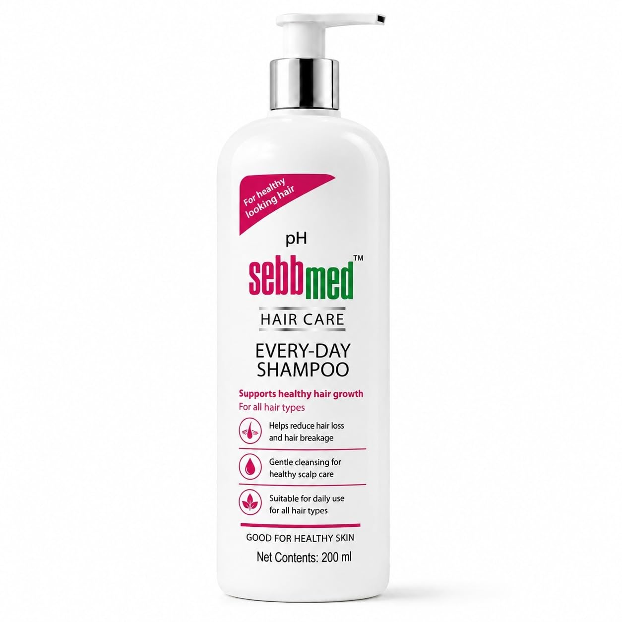Sebbmed Everyday Shampoo | Moisturizing Formula for Normal to Dry Hair | Extra Mild Gentle Cleansing with Moisture & Volume | Daily Use for Men & Women | Soft Smooth Looking Hair-image-43
