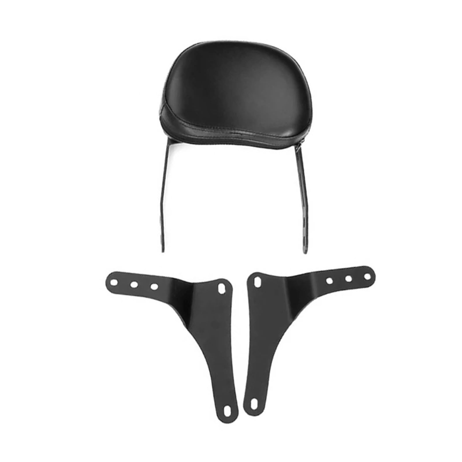 Schienale verticale Sissy Bar Misura Per KEEWAY V302C V302 C Accessori Moto Sedile Passeggero Schienale Posteriore Telaio Kit Di Montaggio Adatto Per Keeway V 302(A-Black)