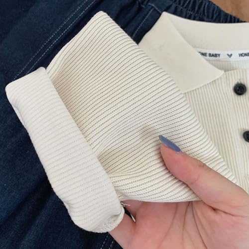 Basic Sweatshirts for Boys Girls Fashion Button Down Lapel Long Shirts Casual Loose Fit Outdoor Sports Outfits3