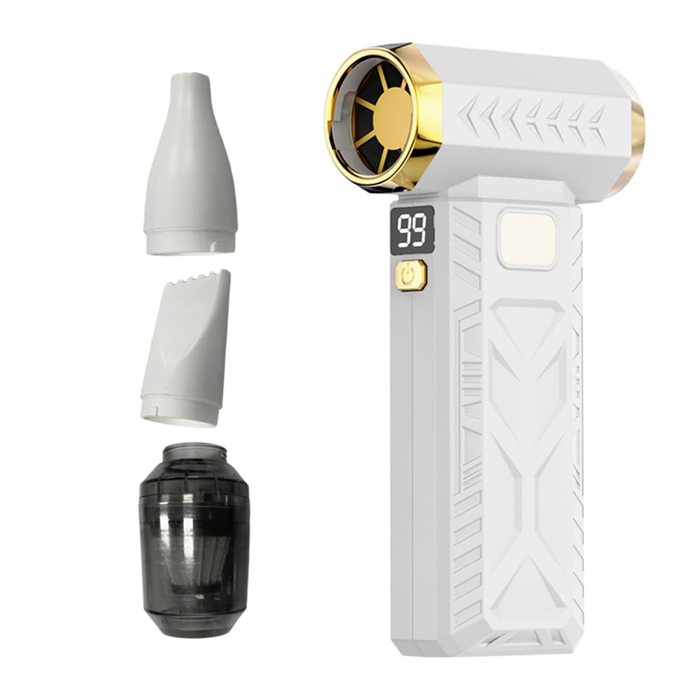 Littimoon Turbo Fan Violent Fan 130000RPM Powerful Vacuum Air Blower Dust Cleaner Brushless Motor Strong Winds Blower