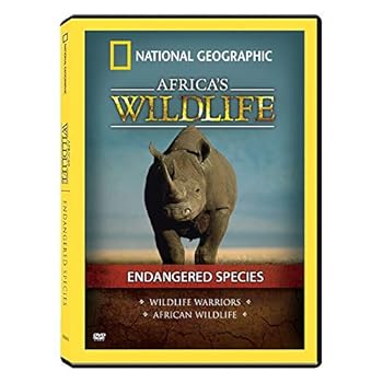 DVD National Geographic - Africa's Wildlife: Endangered Species Book