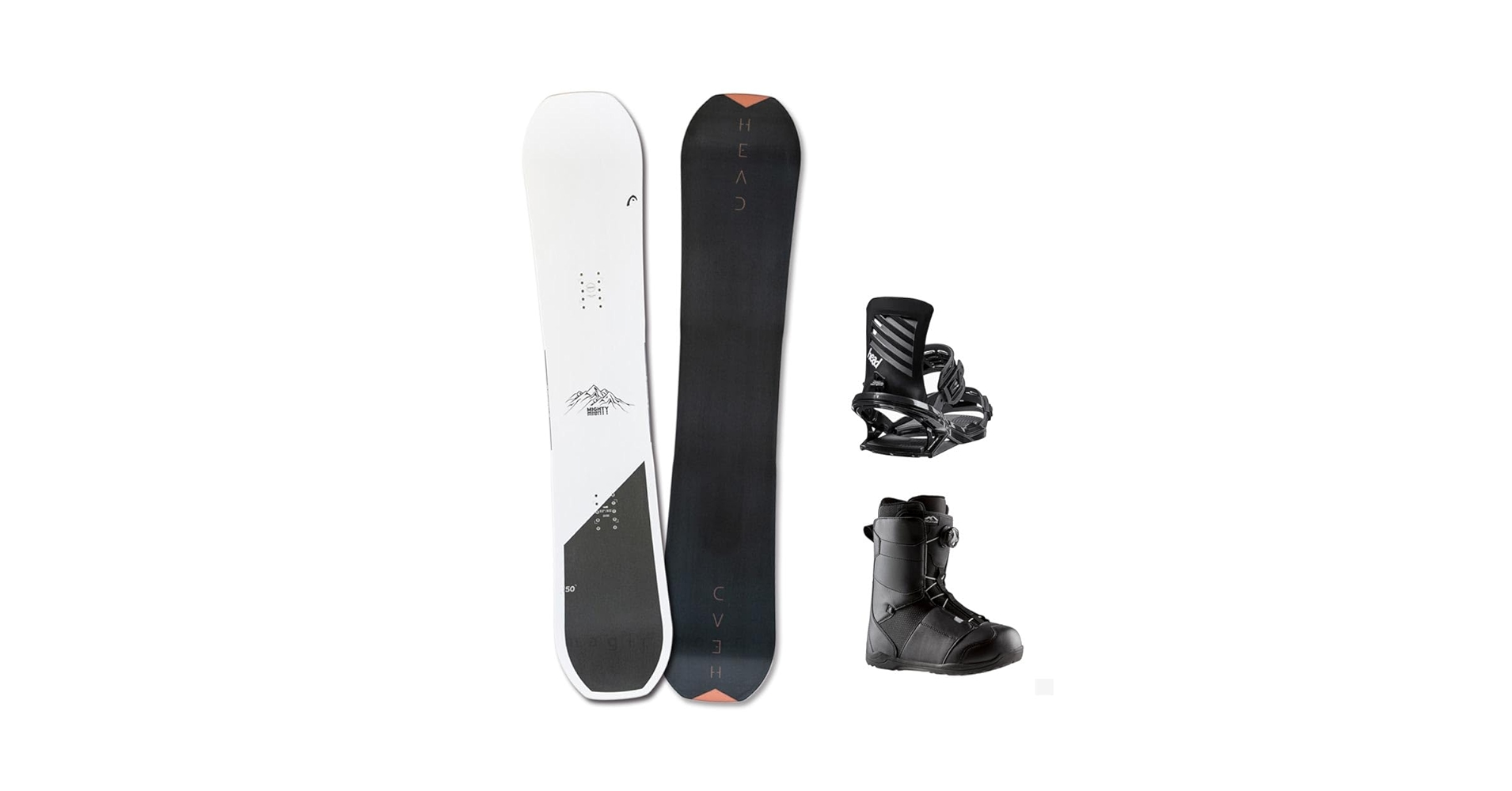 MIGHTY スノーボード (153cm) 3点セット Amazon | スノーボード 板 メンズ 3点 セット ヘッド HEAD