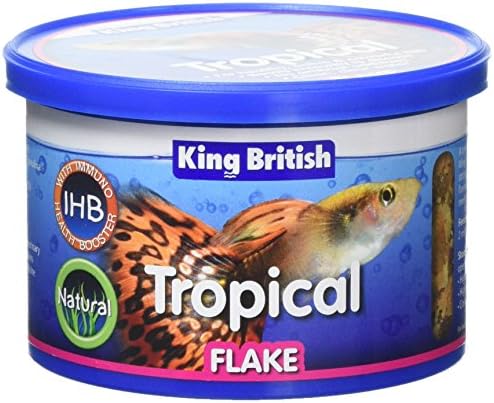 King British Tropical Fish Flake 55g