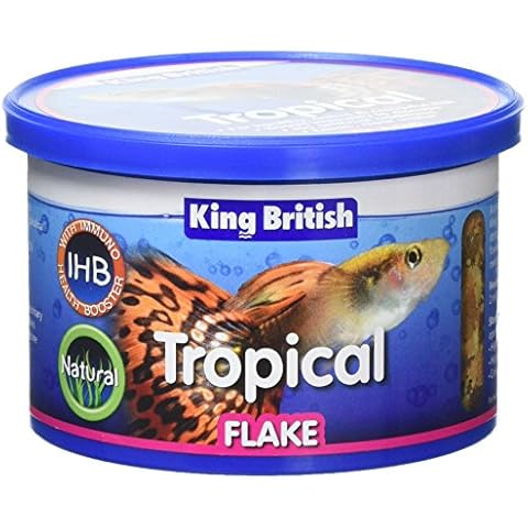 King British Tropical Fish Flake 55g Cover