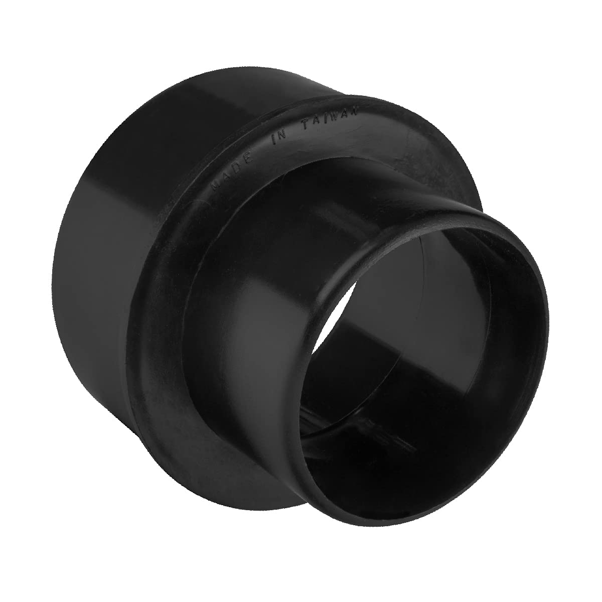 iPower 4 Inch 230 CFM Inline Duct Ventilation Fan Quiet Vent Blower for Hydroponics Grow Tent, Greenhouse Air Circulation, Upgrade, Black & POWERTEC 70145 4-Inch to 3-Inch Reducer