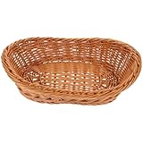 Matériau Sain Et: Confectionné en matériau imitation rotin de qualité, ce panier garantit une surface sûre pour le contact alimentaire et une utilisation prolongée sans risque