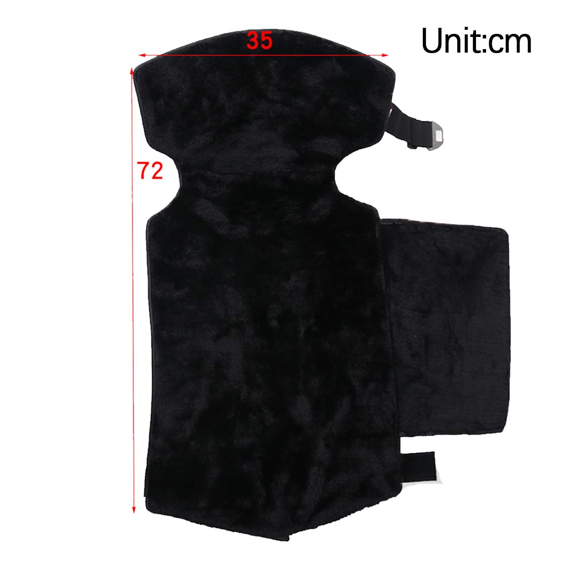 AKT Inverno Mantieni Caldo Ginocchiere per Moto Protezione del Ginocchio Ginocchiera Spessa Lunga per All'aperto Sciare Motocross