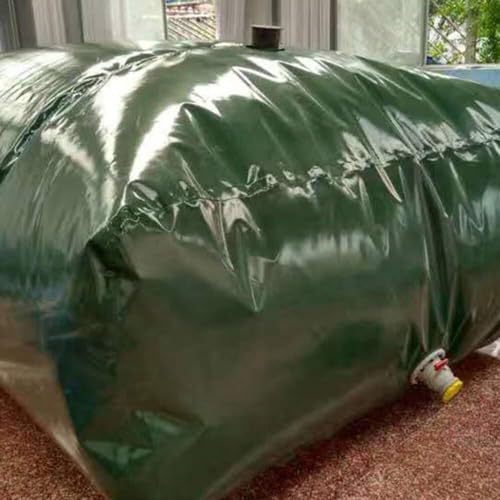 Récupérateur d'eau de pluie pliable grand volume avec robinet extérieur