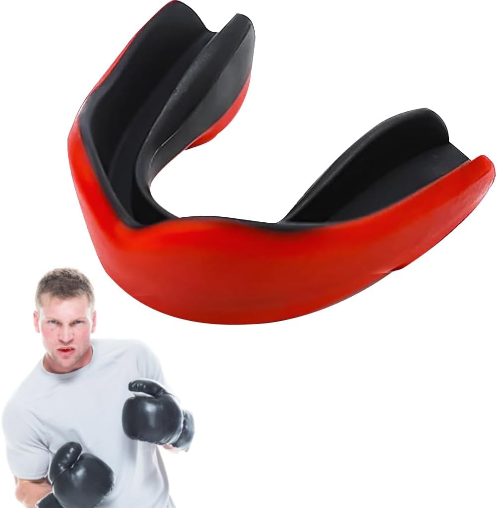 Proberos® Sports Mouth Guard, Mouthguard Teeth Guard High-density Moulded Mouthguard, Professional Sports Mouthguards for Boxing, Football, MMA, and More