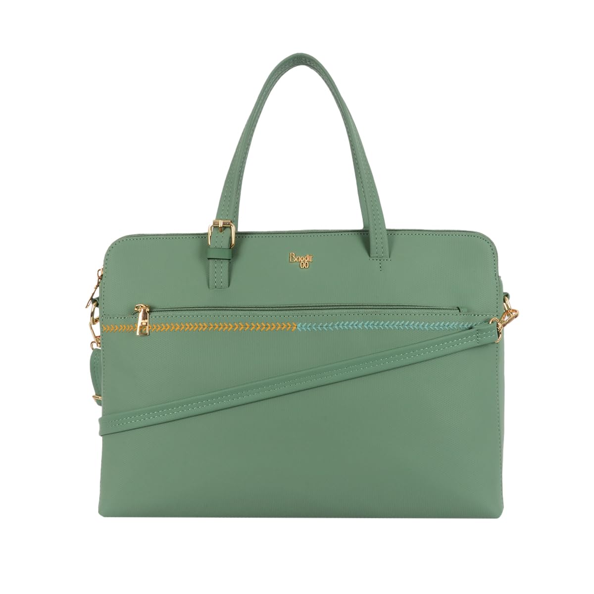 Baggit Women Green Laptop Handbag Large Size | Ladies Office Work Bag (B0CHFPM3WL) Amazon Price History, Amazon Price Tracker