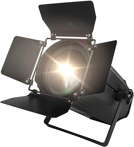 SHEHDS Luces LED de 200 W COB Par de luces de lavado con zoom lineal, blanco cálido (3000 k) y blanco frío (5700 k), luces de escenario de