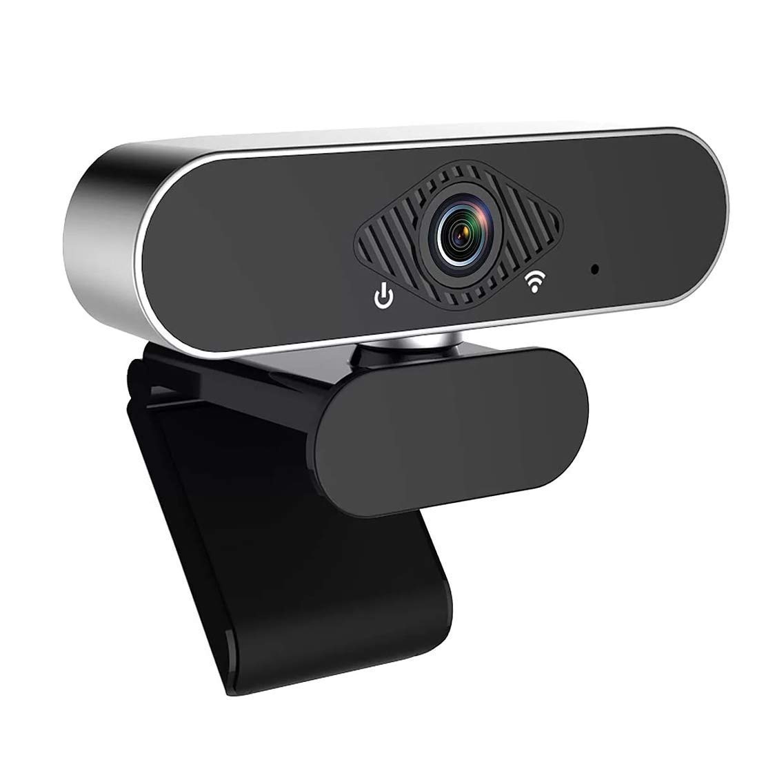 smars® HWC-86L 1080P HD Web Cam with Microphone 360* Rotation Plug and Play USB 2.0/3.0 Computer Camera for Laptop or Desktop HD PC Web-Camera