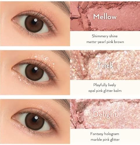 Unleashia Glitterpedia Eye Palette No.3 All Of Coralpink #TOP5