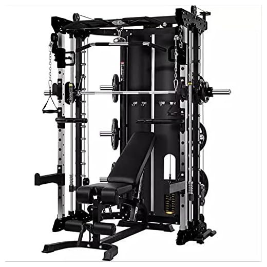 Commercial Home Gym - Smith Machine, Cables with Built in 160 kg Weights