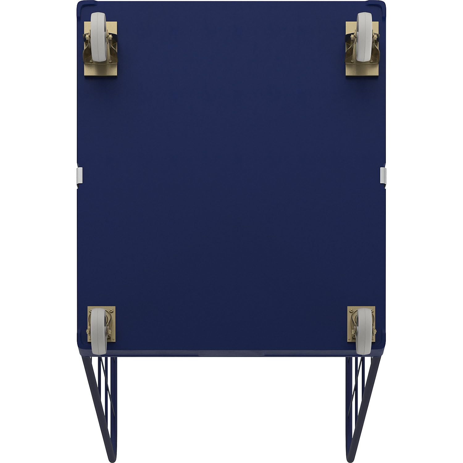 kaiserkraft | Rollcontainer con pianale in plastica con ruote | 2 lati | largh x prof 724 x 815 mm | altezza utile 1350 mm