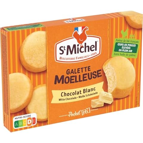 Galette Moelleuse Chocolat Blanc St Michel Cover