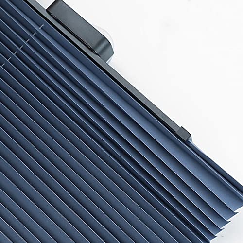 吸盤ロールスクリーン、プリーツブラインド、遮光カーテン、不透明な折りたたみ式ローラーブラインド、プライバシースクリーンとサンプロテクション、ドアバスルームキッチンオフィス用 (60x145cm(23.6x57in)) [5]