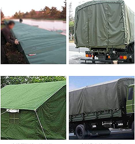 Bâche lourde imperméable Tarwood 2x2 m protection extérieure pluie - 8