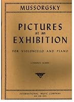 Pictures at an Exhibition, For Violoncello and Piano B004L7I10Y Book Cover