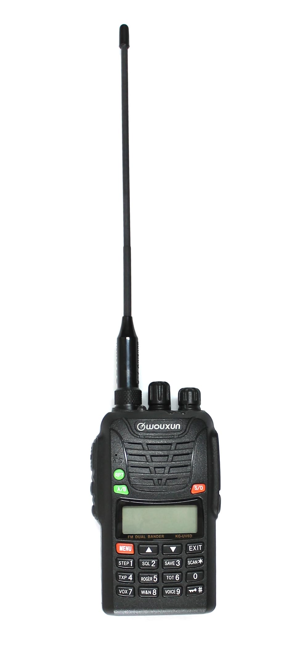 WOUXUN KG-UV6D 2m/4m 66-88/136-174MHz Tragbares BOS Tonruf-I Amateurfunk Dualband PMR-Handfunkgerät (komplett mit neuer Optischer Version und Zubehör)