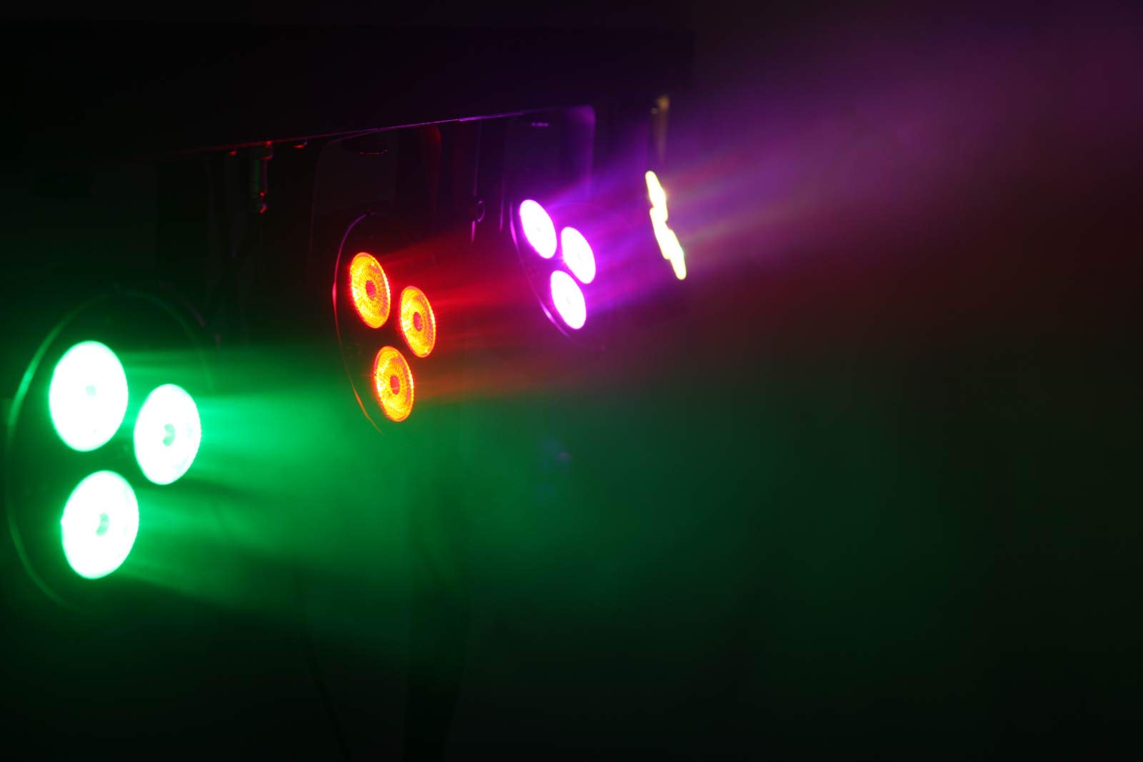 E-Lektron POWER-BAR 4-way LED spotlight light effect set