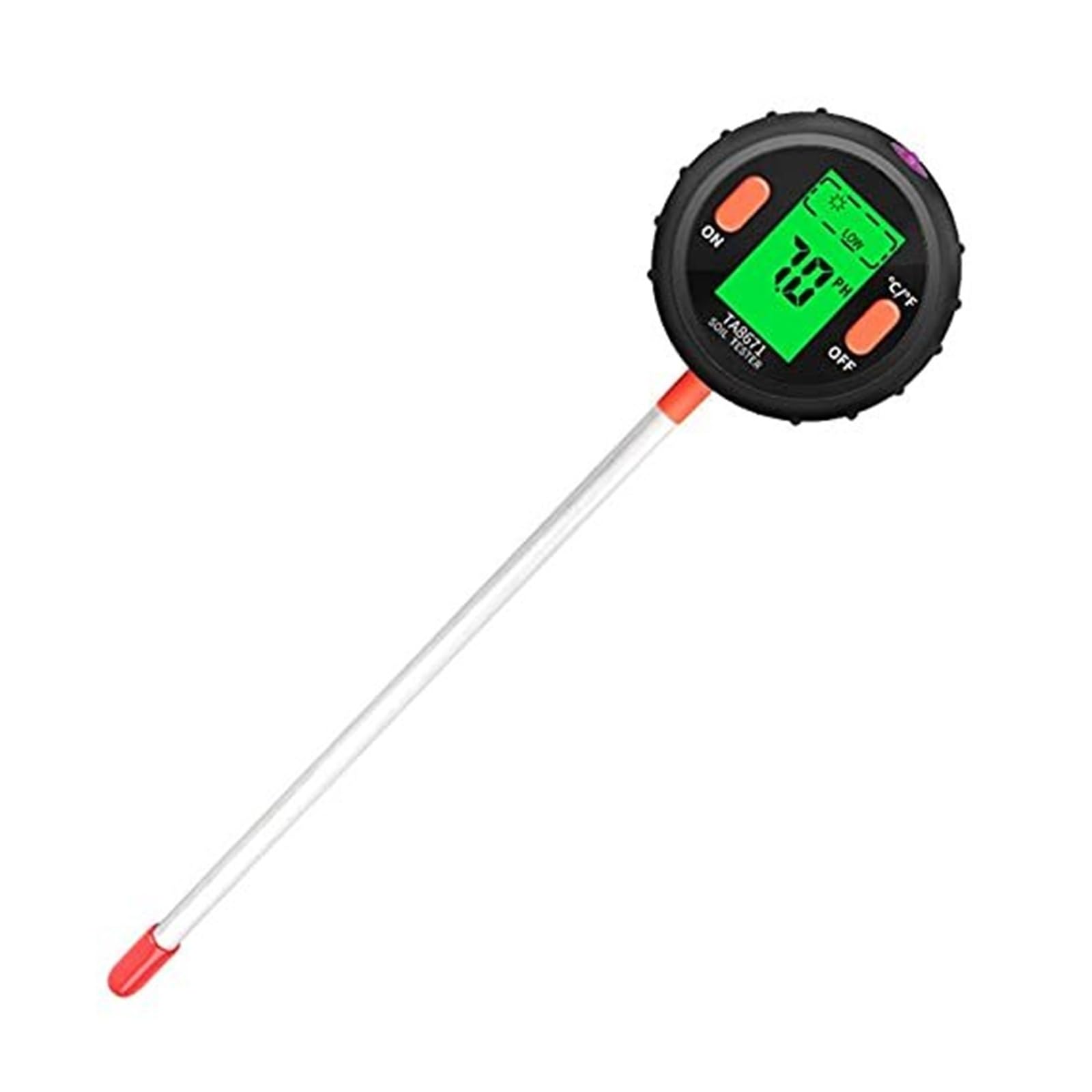 Bjdfge Ta8672 Soil Moisture Tester With Ph Meter For Potted Plants And Garden, Model (Ta8672)