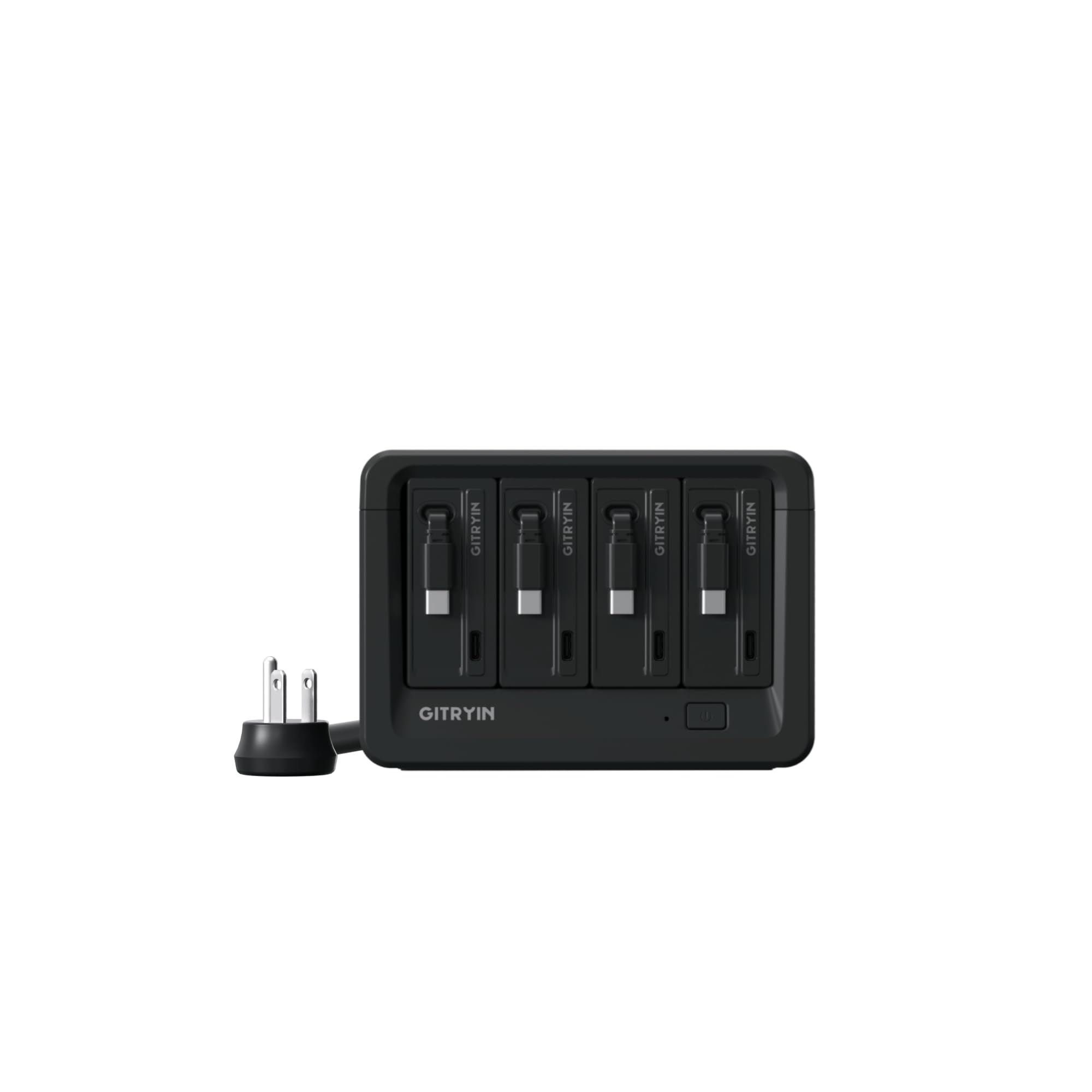 Gitryin 4 65W Type-C Retractable Wall Chargers and 8-in-1 Desktop Charging Station
