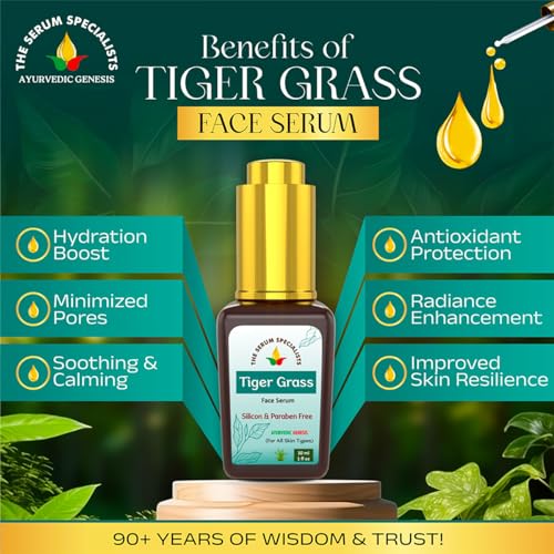 Image of Tiger Grass - Healing & Calming | Contains Tiger Grass Extract | Soothes Irritated Skin & Promotes Recovery | For All Skin Types | 30ml