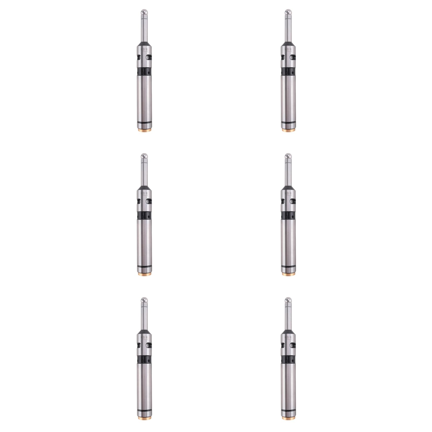 Jnchdghwa Silver 6X Electronic Edge Finder Led Beep Contact Point Sensor Probe Hardened Ground For Cnc Machine Milling